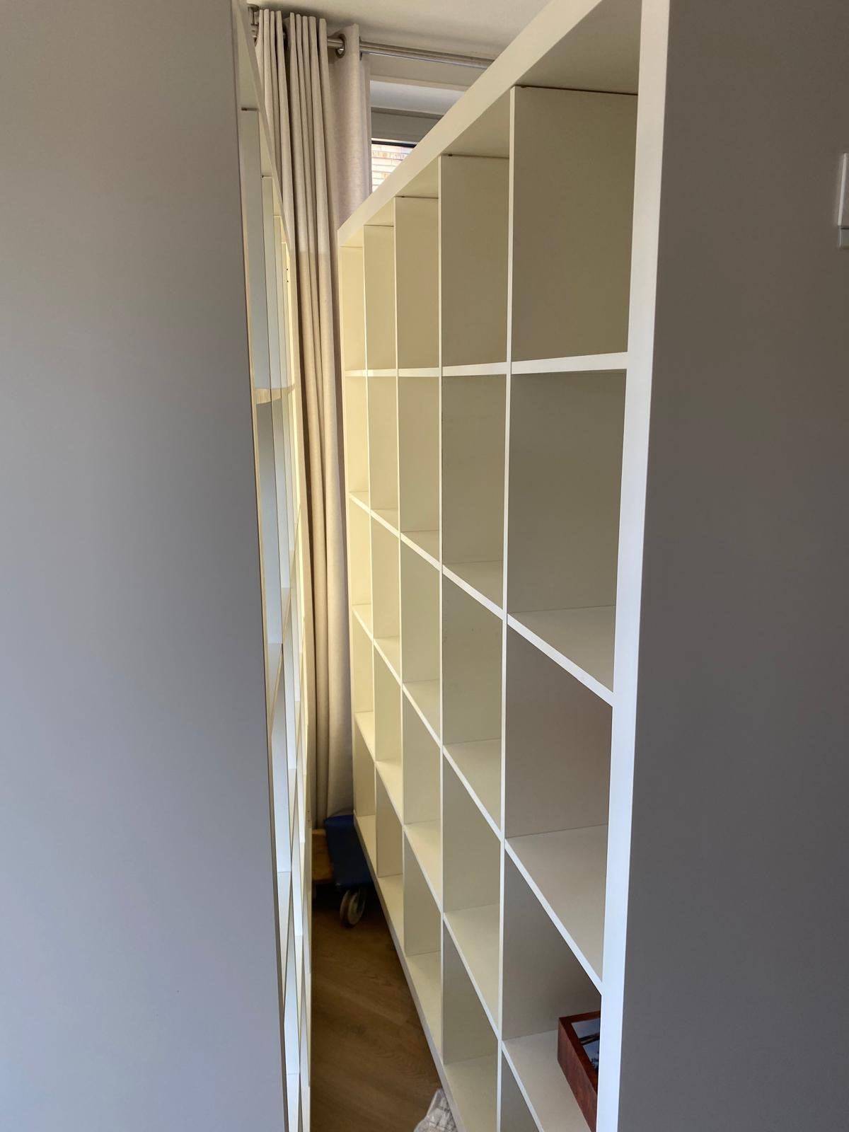 Ikea Billy  kasten 4 stuks, Ophalen, Met plank(en), Gebruikt, Strak wit