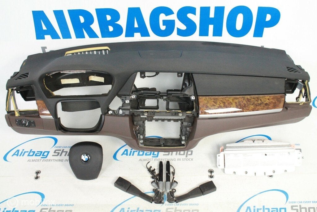 Airbag set - Dashboard bruin head up BMW X5 E70 (2006-2014), Gebruikt, Ophalen of Verzenden
