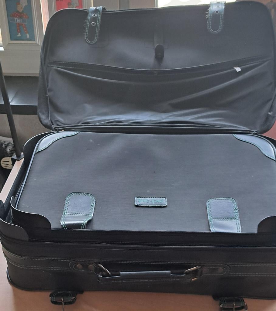 Pack-grek koffers 4 st en bijhorende tas, Wieltjes, Gebruikt, Hard kunststof, Ophalen of Verzenden