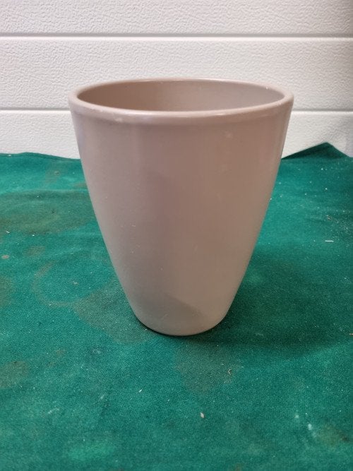bloempot grijs taupe, Ophalen of Verzenden, 'T Olde Gre-j, Info@toldegrej.nl, Endepoelstraat 20f Didam