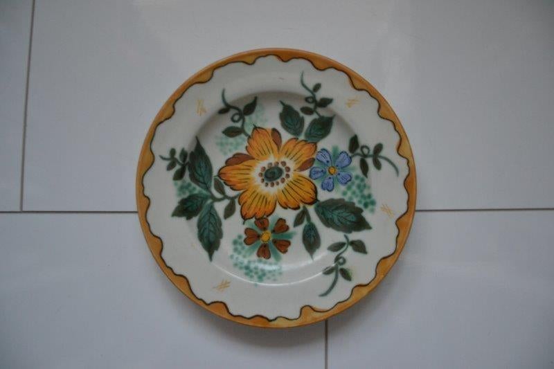 Wandbordje 1965 npz holland wally 17.5cm., Antiek en Kunst, Ophalen of Verzenden