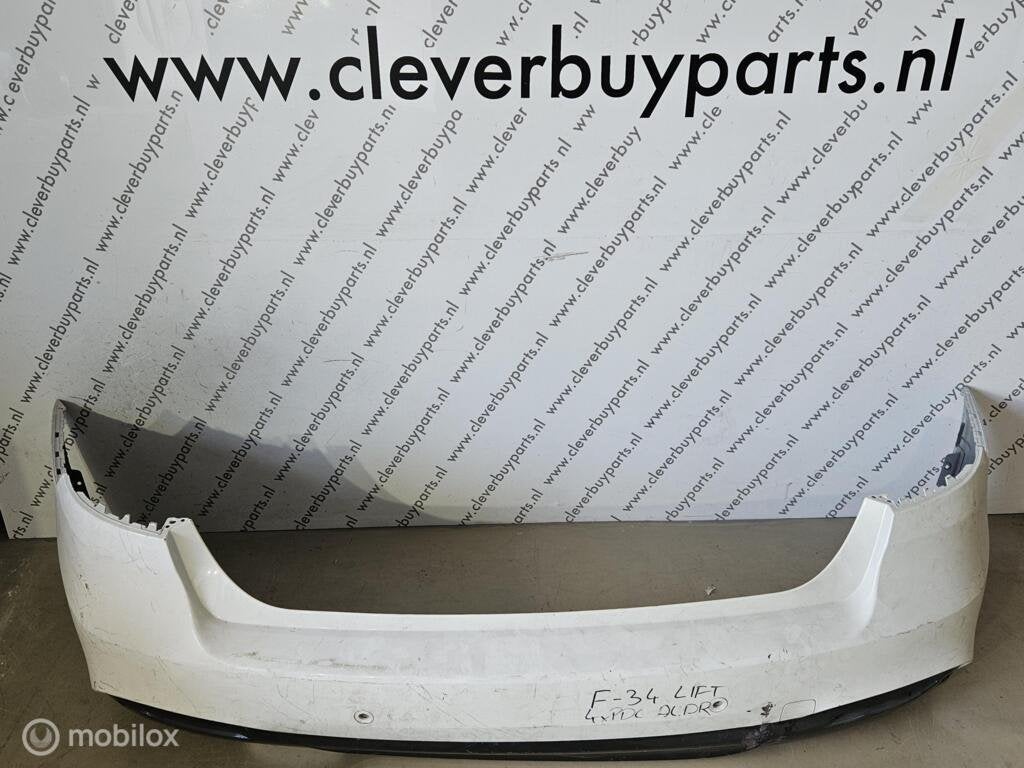 Achterbumper originl BMW 3-serie F34 ('16-'20) 51128057153, Gebruikt, Ophalen of Verzenden, Achter