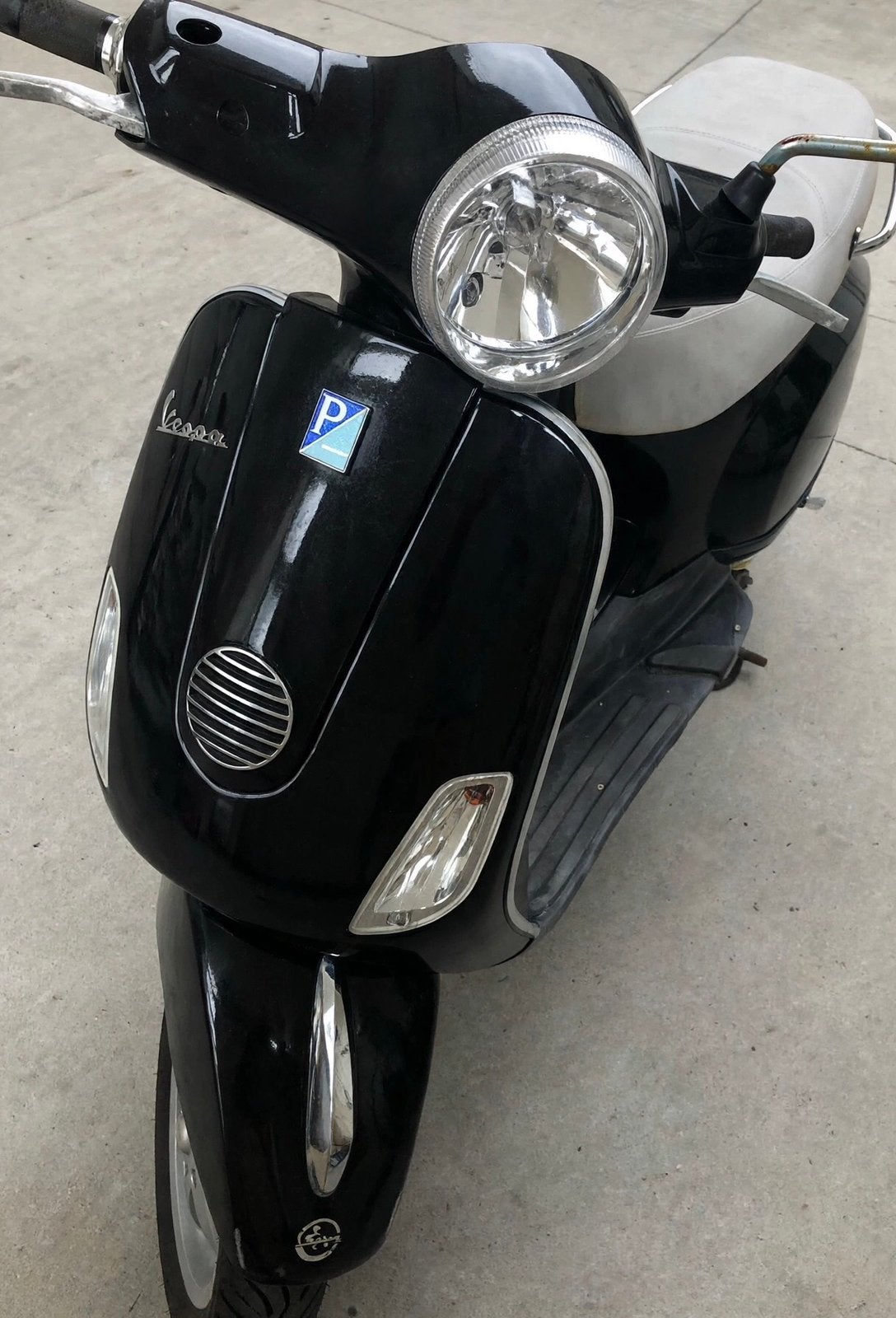 Vespa LX50 4T-2V Nero 25 KM zwart weinig km, Fietsen en Brommers, Ophalen, Gebruikt, Benzine, Vespa LX