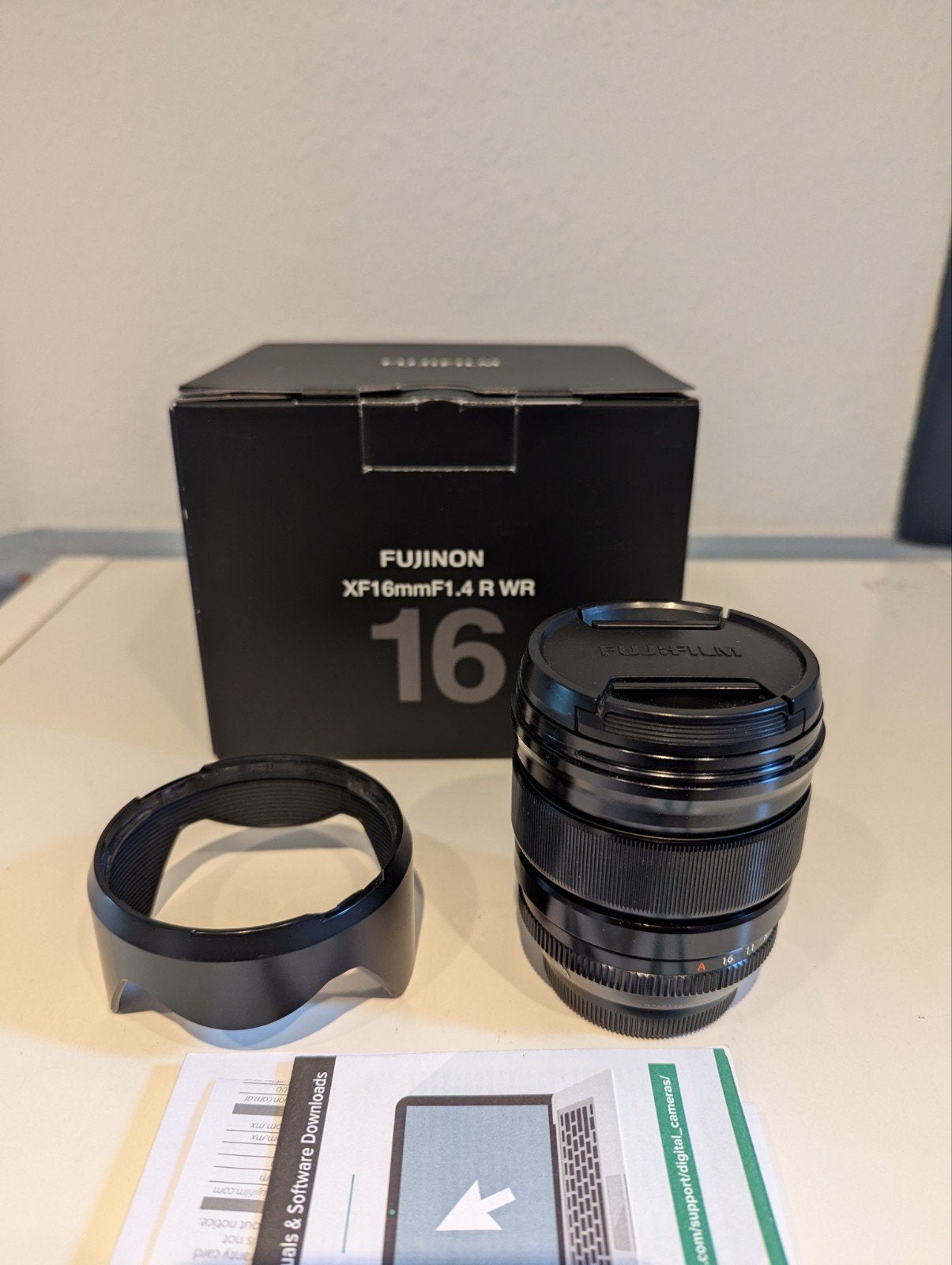 Fujifilm 16mm F1.4, Audio, Tv en Foto, Fotografie | Lenzen en Objectieven, Fujifilm, Zo goed als nieuw, Fujifilm X-mount, Groothoeklens