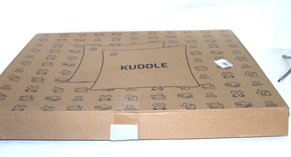 Hoofd kussen fleece electrisch kuddle vacuum verpakt nieuw, Ophalen, Overige merken, Beige, Nieuw