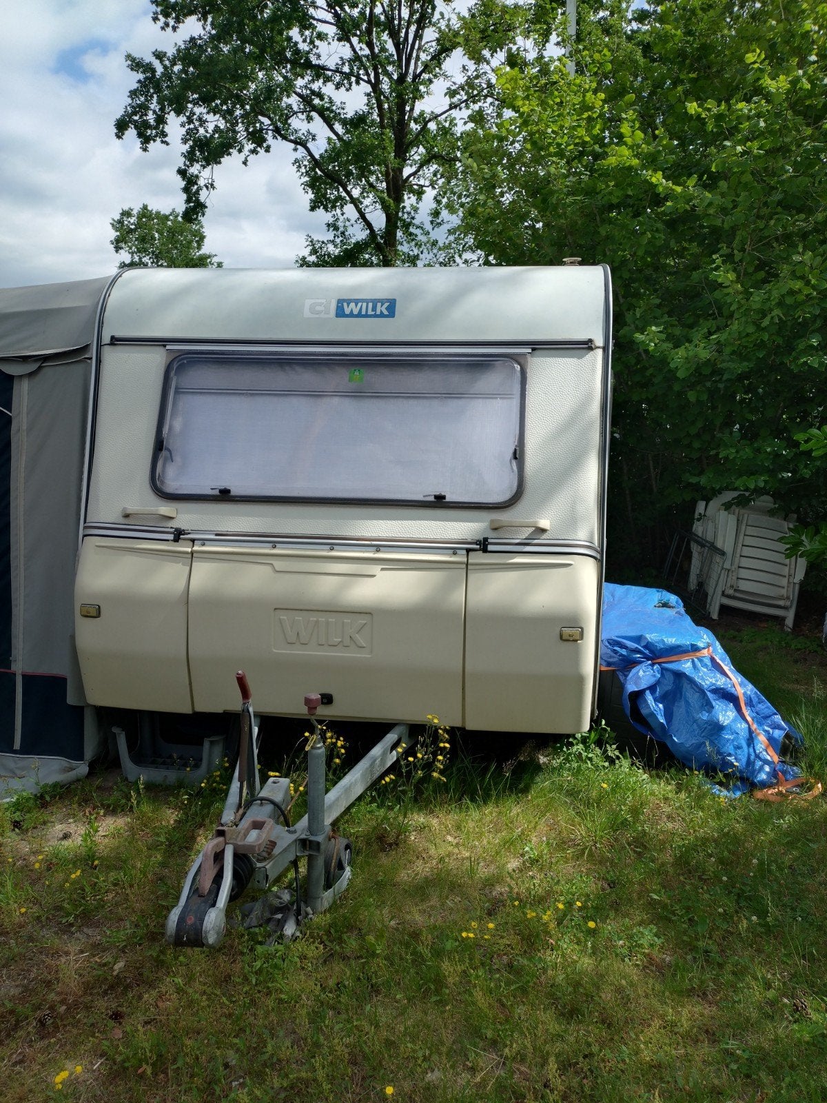 Wilk 500 caravan, Rondzit, Particulier, Hefbed, Wilk