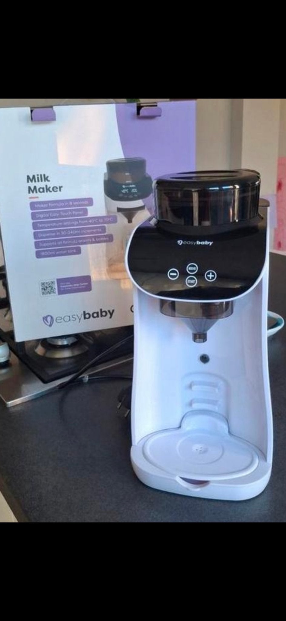 Easybaby Melkmachine voor babyvoeding - Zo goed als nieuw, Automatisch, Ophalen of Verzenden, Zo goed als nieuw, Flessenmaker
