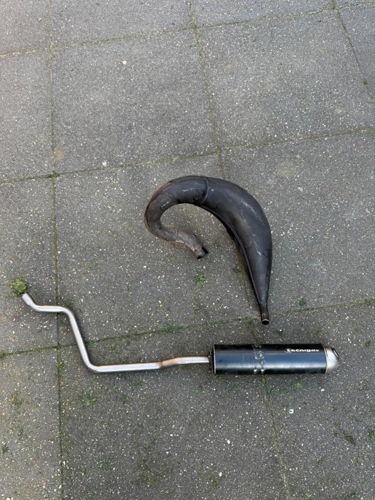 Technigas uitlaat am6, Ophalen of Verzenden, Zo goed als nieuw, Uitlaat