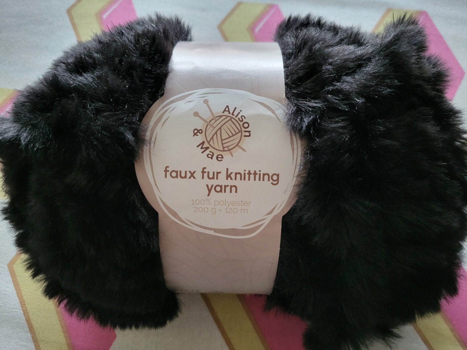 faux fur knitting yarn, Ophalen of Verzenden, Breien of Haken, Wol of Garen