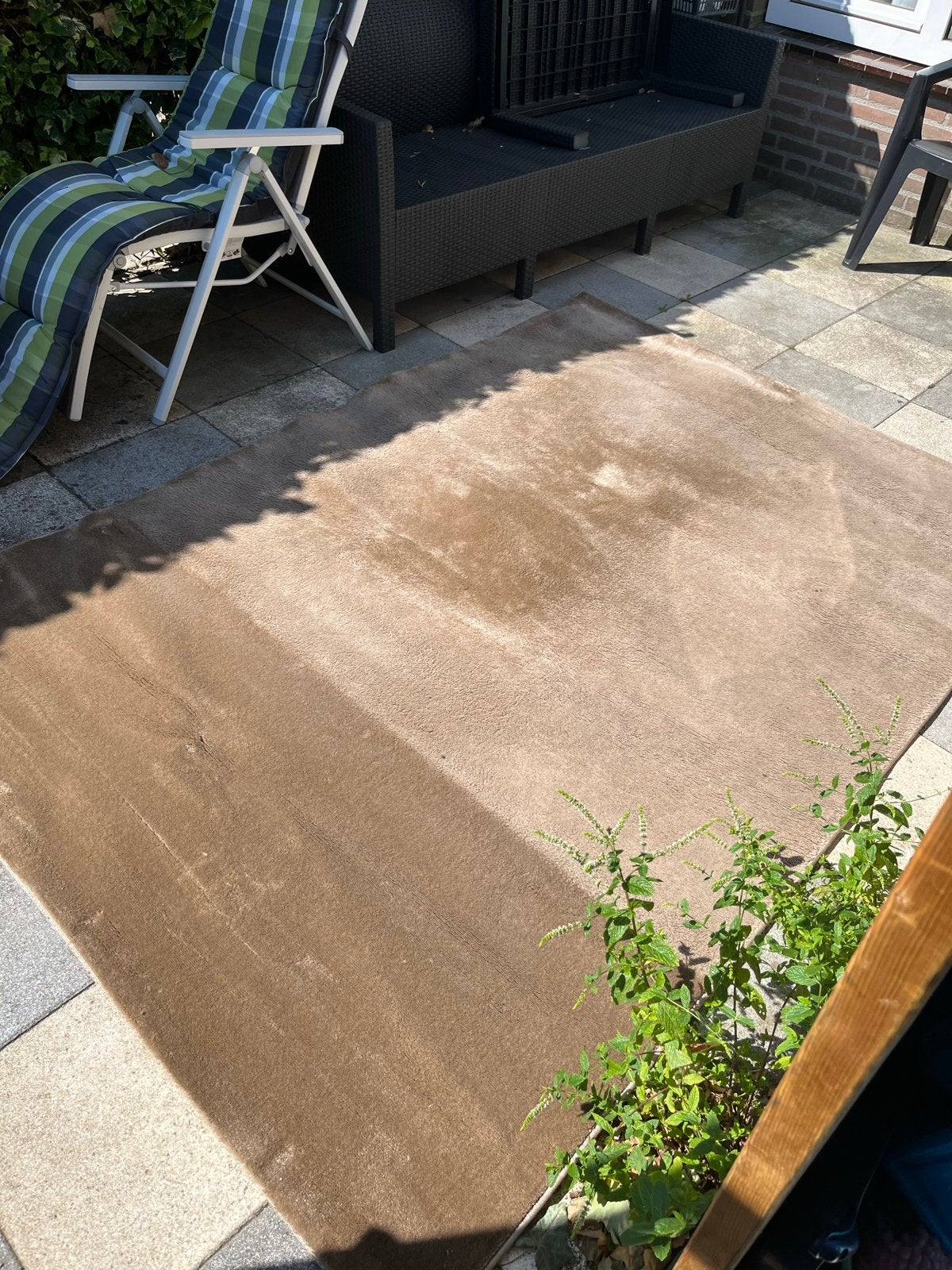 Bruin tapijt voor binnen 160x230 cm, Huis en Inrichting, Stoffering | Tapijten en Kleden, Ophalen, Gebruikt, Bruin, 150 tot 200 cm