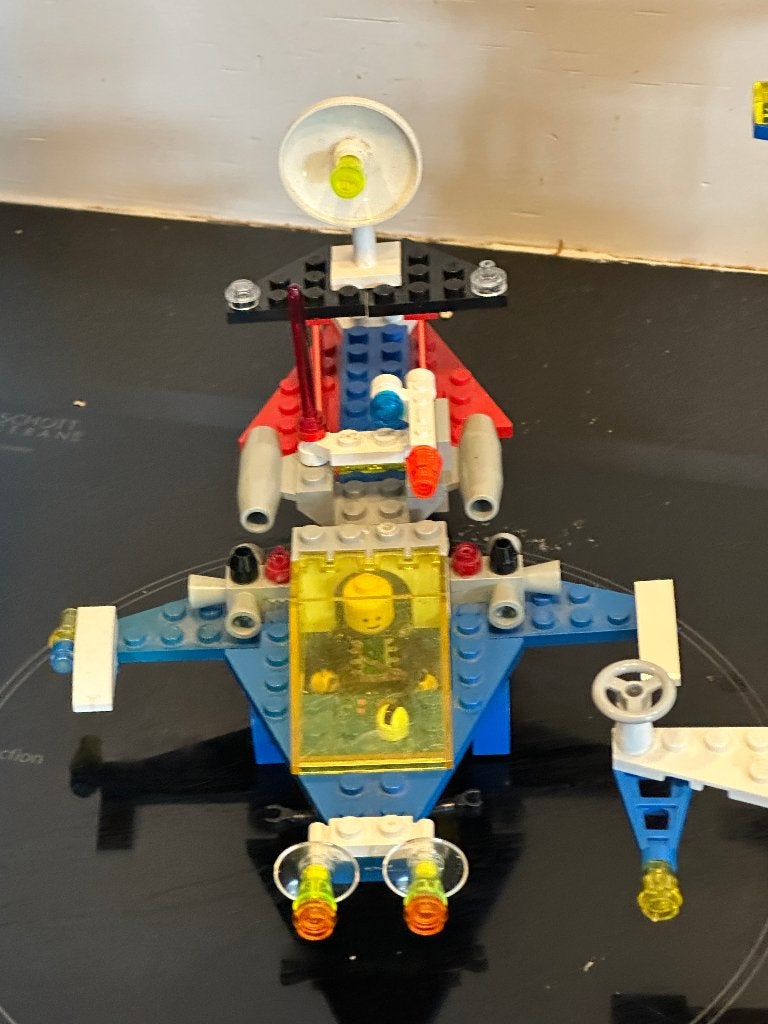 Unieke Vintage LEGO Space MOC & Classic Space Set 6872 1985, Ophalen, MOC (eigen creatie), Compleet, Lego