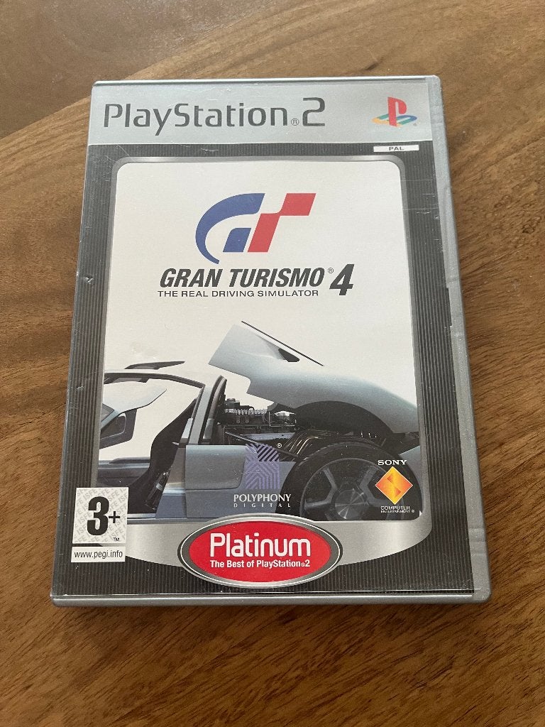 Gran Turismo 4 Platinum - PlayStation 2 Racegame, Spelcomputers en Games, Gebruikt, 1 speler, Racen en Vliegen, Eén computer