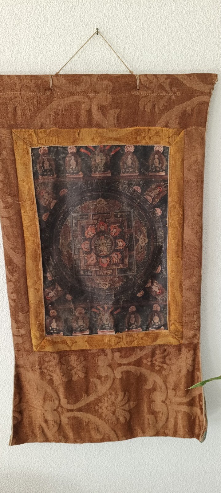 Tibetaanse Mandela Thangka Boeddhisme Wanddecoratie, Tibet, Wanddecoratie, Textiel, Ophalen of Verzenden