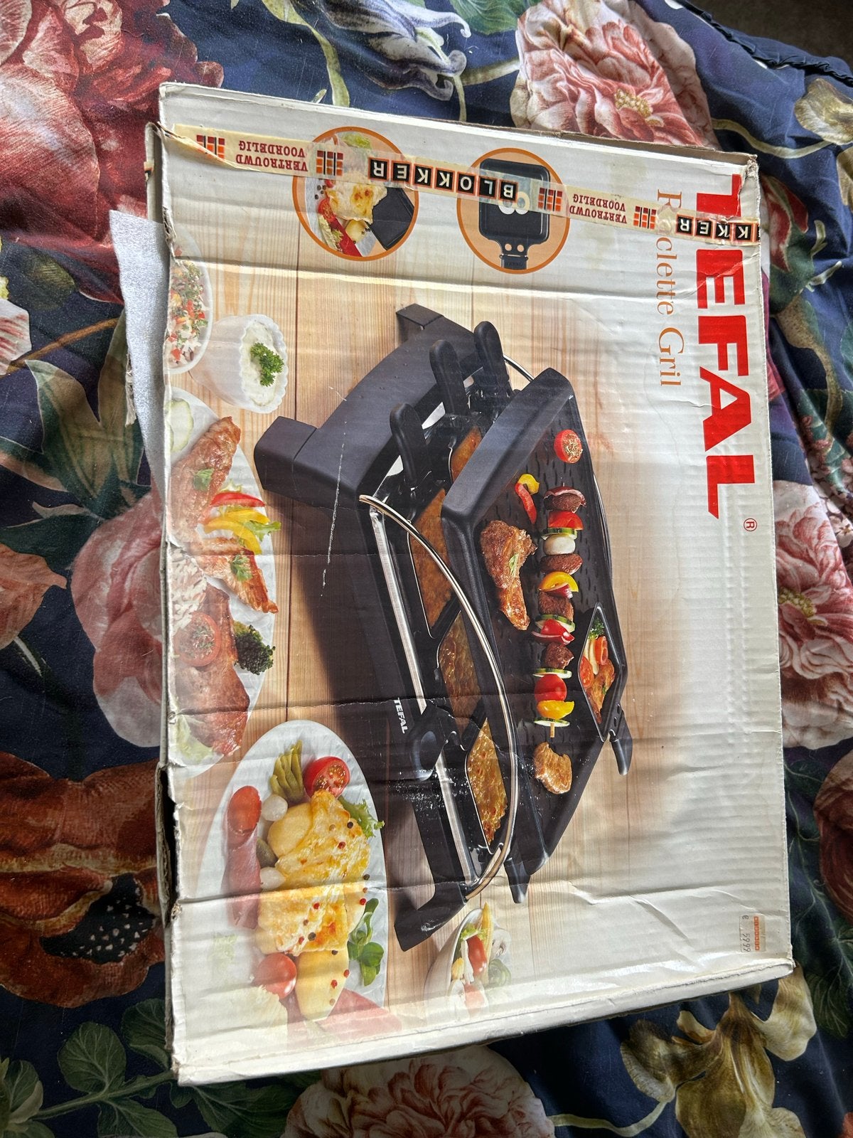 Tefal Raclette Grill - Perfect voor gezellige avonden, Ophalen of Verzenden, Gebruikt, Tafelgrill