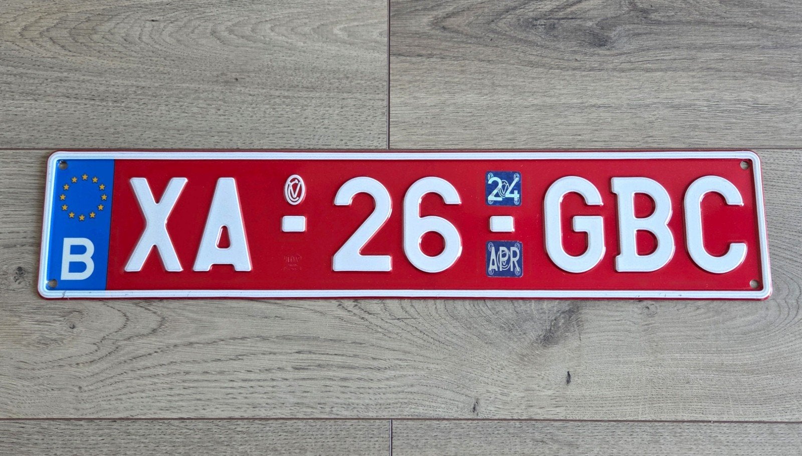 Kentekenplaat nummerplaat nummerbord België 2026, Ophalen of Verzenden, Gebruikt, Auto's