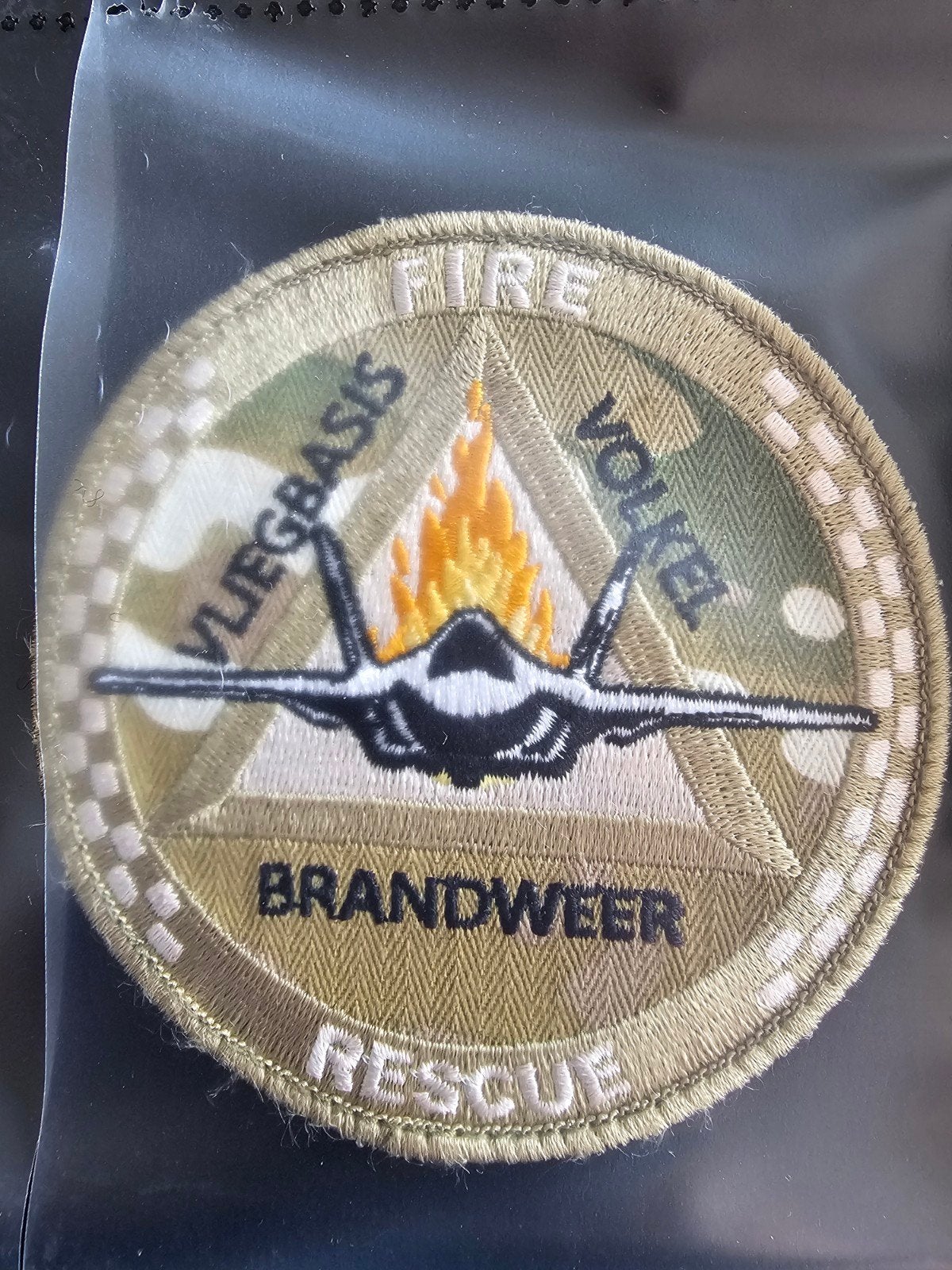 brandweer Volkel, Ophalen of Verzenden, Zo goed als nieuw, Patch, Badge of Embleem