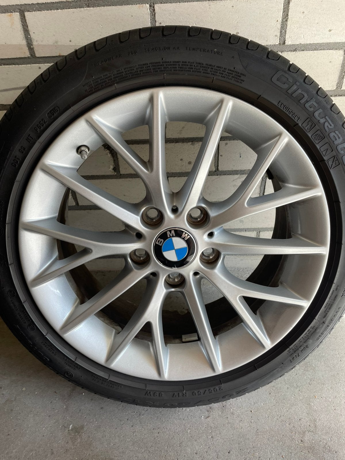 Originele BMW styling 380 1 serie F20 F21, Ophalen, Gebruikt, Banden en Velgen, 17 inch