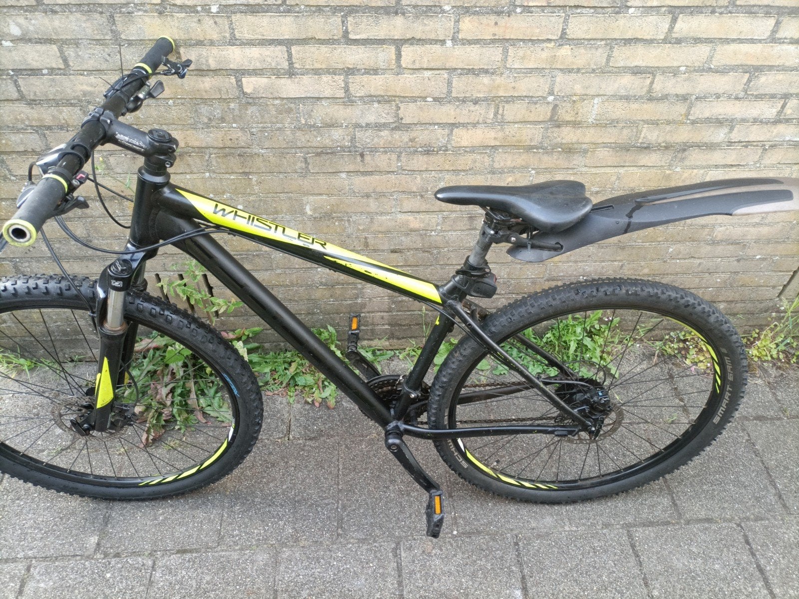 Focus Whistler Mountainbike - Zwart/Geel (Maat L), Minder dan 45 cm, Ophalen, Gebruikt, Overige merken