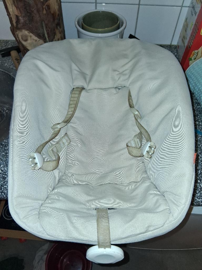 Kuipje tripp trapp stokke newborn, Ophalen, Gebruikt, Meegroeistoel