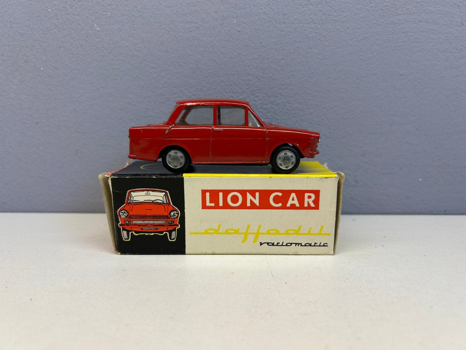 Lion toys car Daf Daffodil NMIB €67,50, Ophalen of Verzenden, Zo goed als nieuw, Bus of Vrachtwagen, Lion Toys