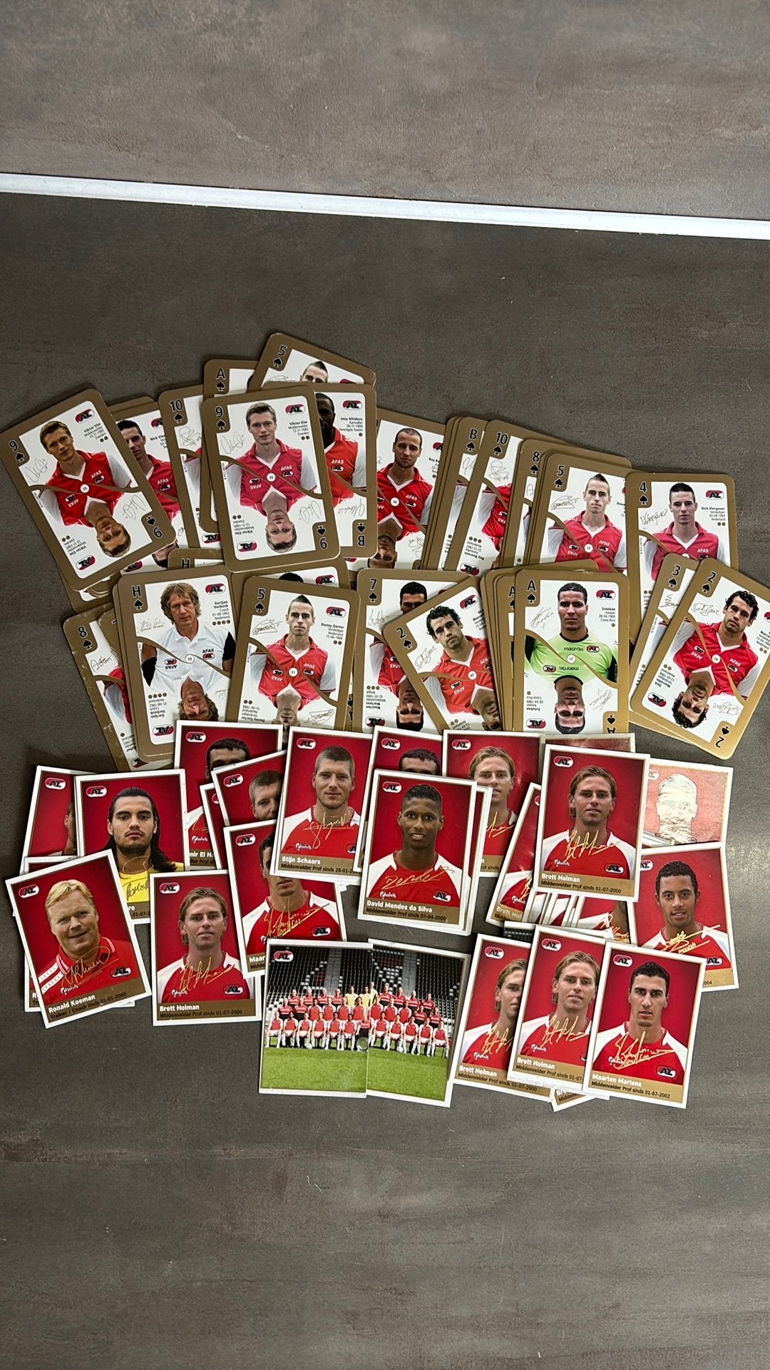 AZ Alkmaar • Oude Voetbalplaatjes & Kaarten, Verzamelen, Albert Heijn, Ophalen of Verzenden
