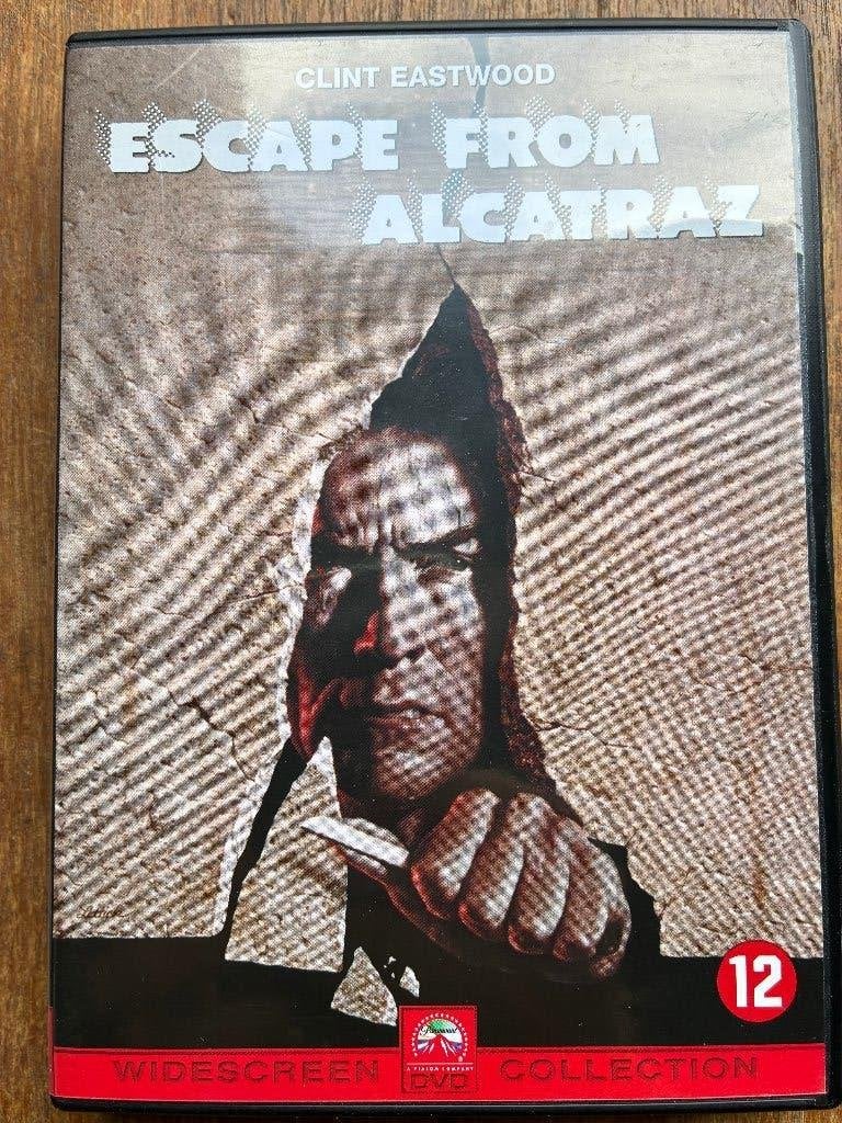 Escape from Alcatraz DVD, 1960 tot 1980, Ophalen of Verzenden, Zo goed als nieuw, Actie en Avontuur