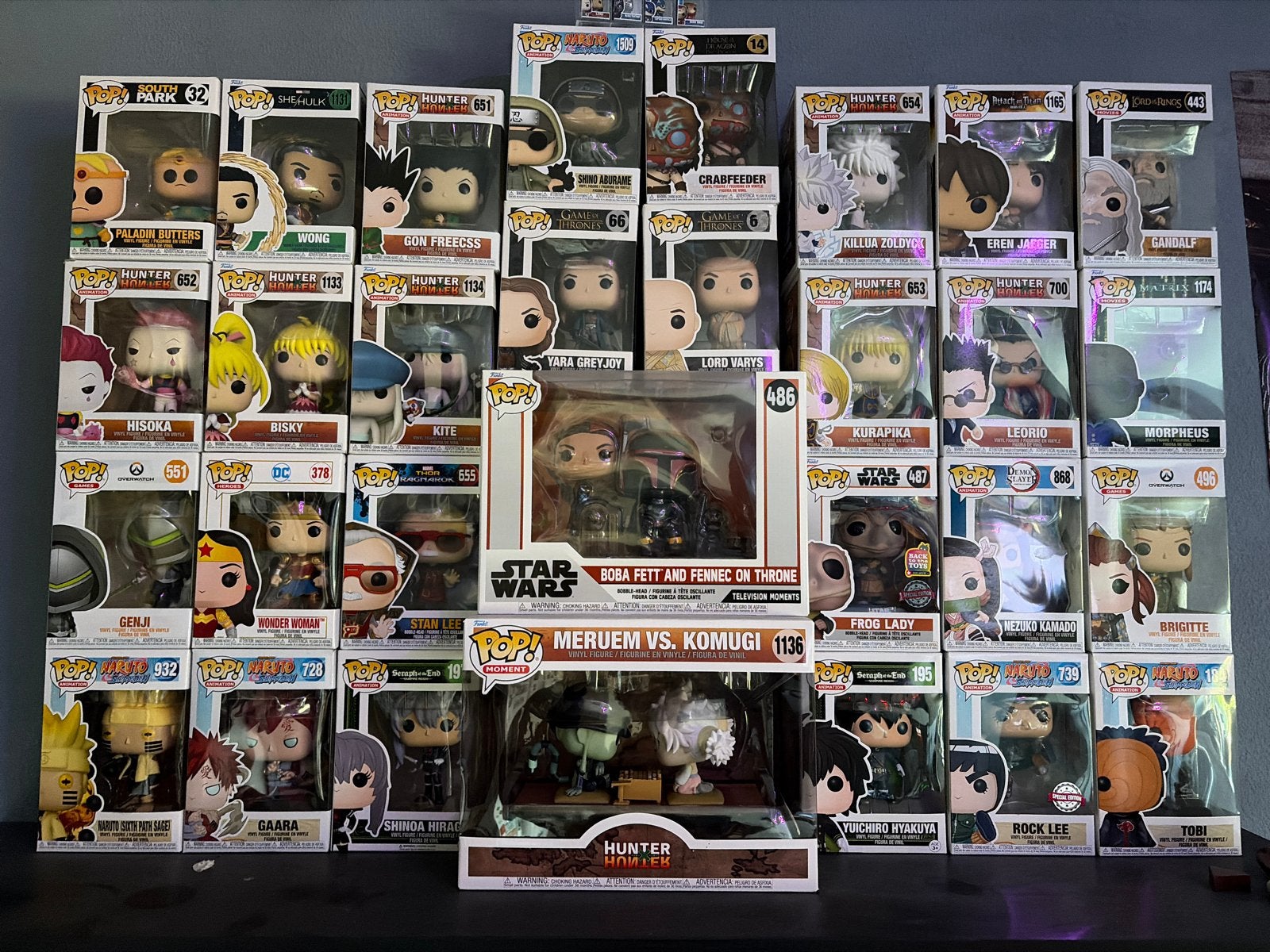 Grote collectie Funko Pop! figuren - Anime, Star Wars, DC, Ophalen of Verzenden, Zo goed als nieuw