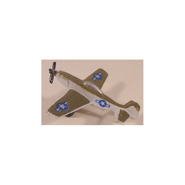 North American P-51 Mustang Miny's Miniatuur Vliegtuig, Ophalen of Verzenden, Zo goed als nieuw, Kaart, Foto of Prent