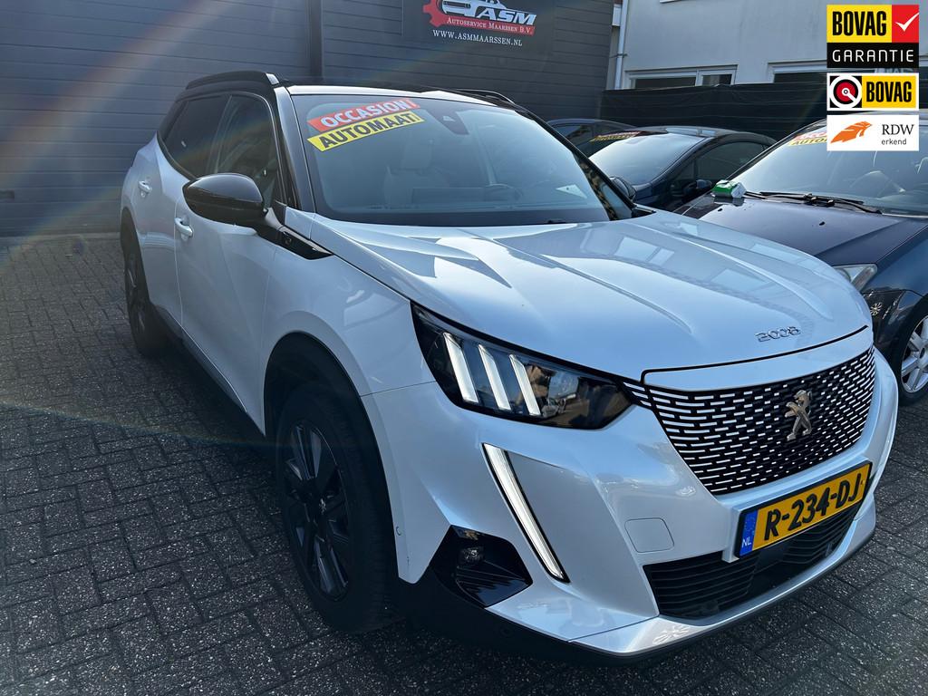 Peugeot E-2008 EV GT Pack 50 kWh, Auto's, Peugeot, 330 km, 136 pk, Wit, Adaptive Cruise Control