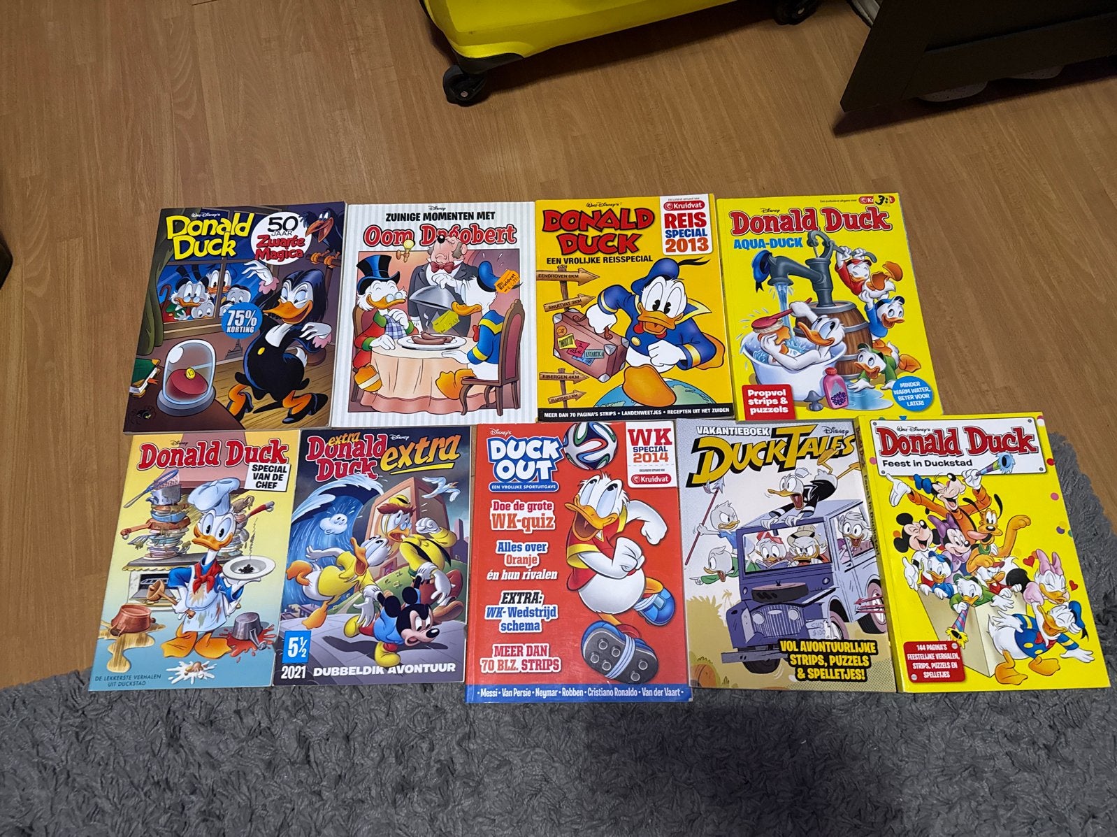 Donald Duck stripboeken collectie - diverse edities, Meerdere stripboeken, Ophalen of Verzenden, Gelezen
