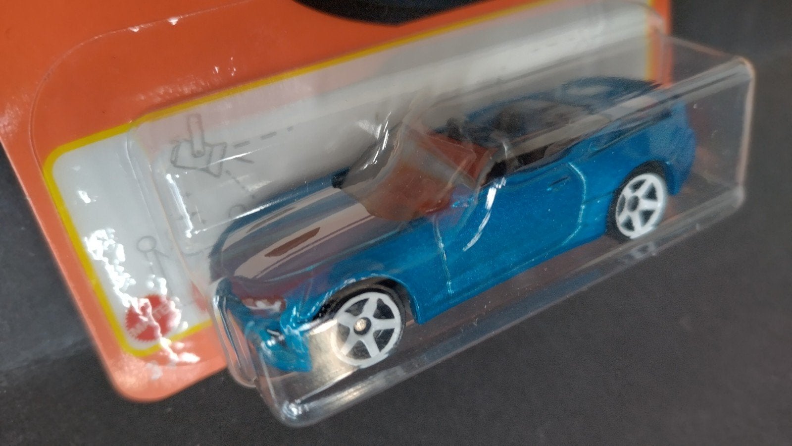 Chevrolet Camaro Convertible 1:64 3inch Matchbox Pol, Auto, Verzenden, ., Nieuw