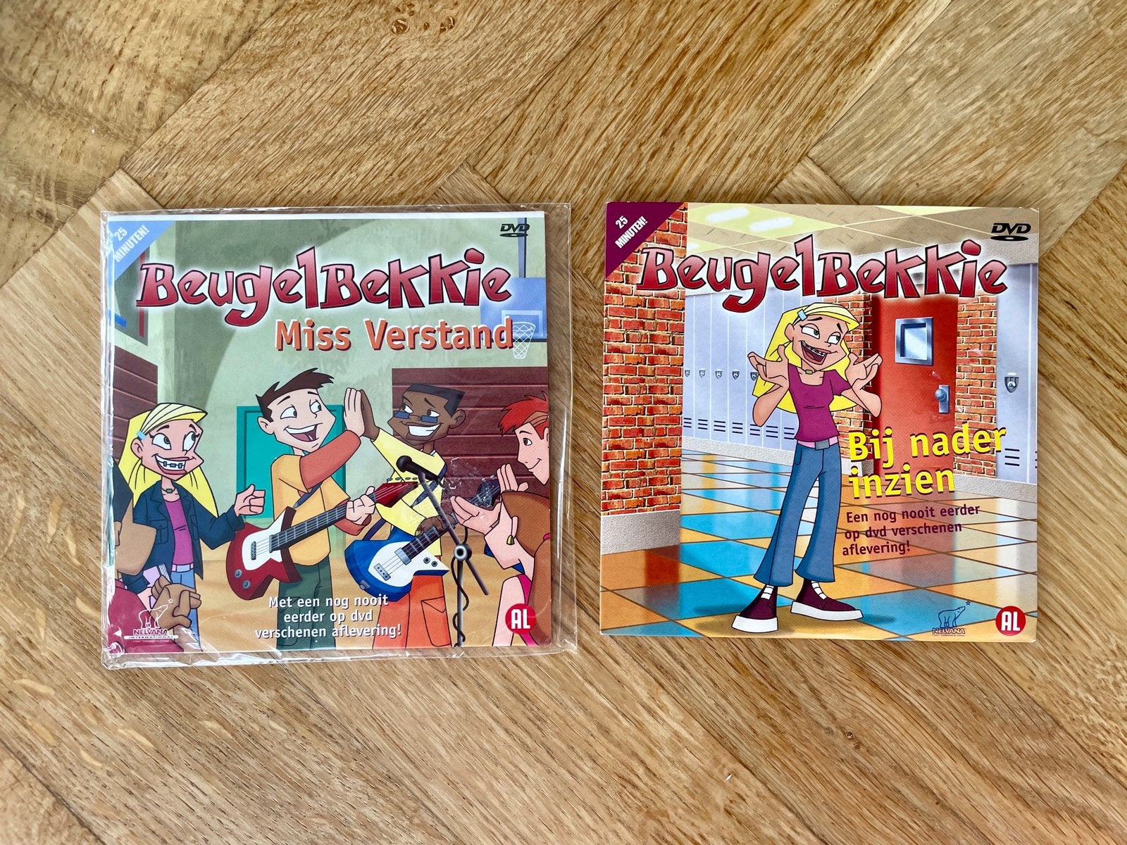 2x Beugelbekkie Single DVD’s (deels nieuw, met NL), Cd's en Dvd's, Tekenfilm, Nieuw in verpakking, Alle leeftijden, Amerikaans