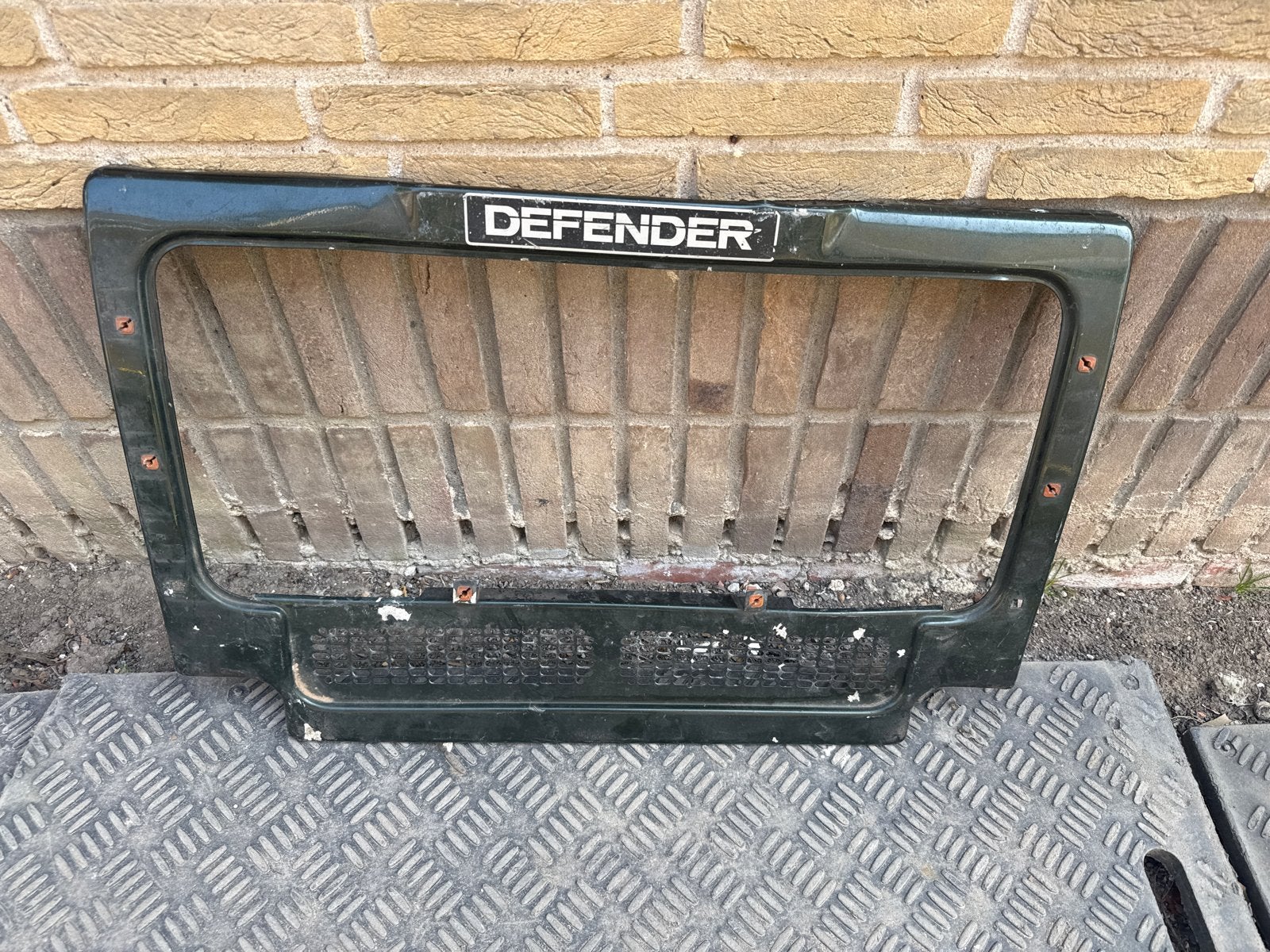 Grill voor Land Rover Defender - Origineel, Voor, Ophalen of Verzenden, Bumper, Gebruikt