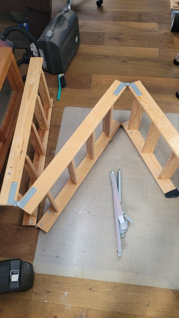 Vlizo Zoldertrap, Vouwtrap  2,60 meter hoog, Doe-het-zelf en Verbouw, Ladders en Trappen, Ophalen, Trap, Zo goed als nieuw, Opvouwbaar of Inschuifbaar