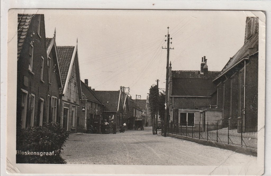 Bleskensgraaf, Verzenden, 1920 tot 1940, Gelopen, Zuid-Holland