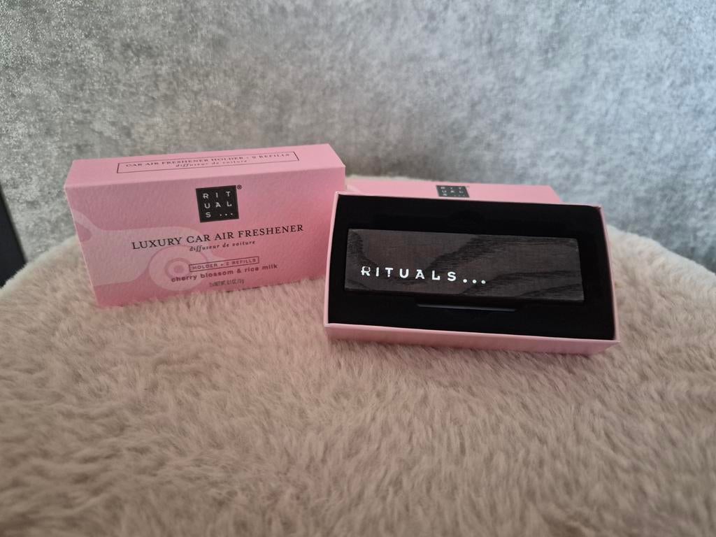 2x Rituals Sakura auto luchtverfrisser houder met navulling, Auto diversen, Auto-accessoires, Ophalen of Verzenden, Nieuw