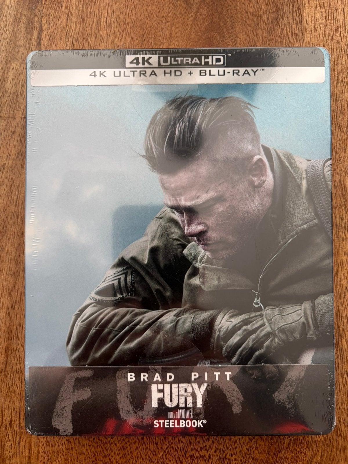 Fury 4K Ultra HD Limited Steelbook NL subs - Nieuw, Cd's en Dvd's, Blu-ray, Ophalen, Nieuw in verpakking, Actie