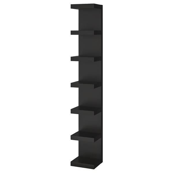 Ikea Lack Wandrek Wandplank Zwart Bruin, Huis en Inrichting, Ophalen, Zo goed als nieuw