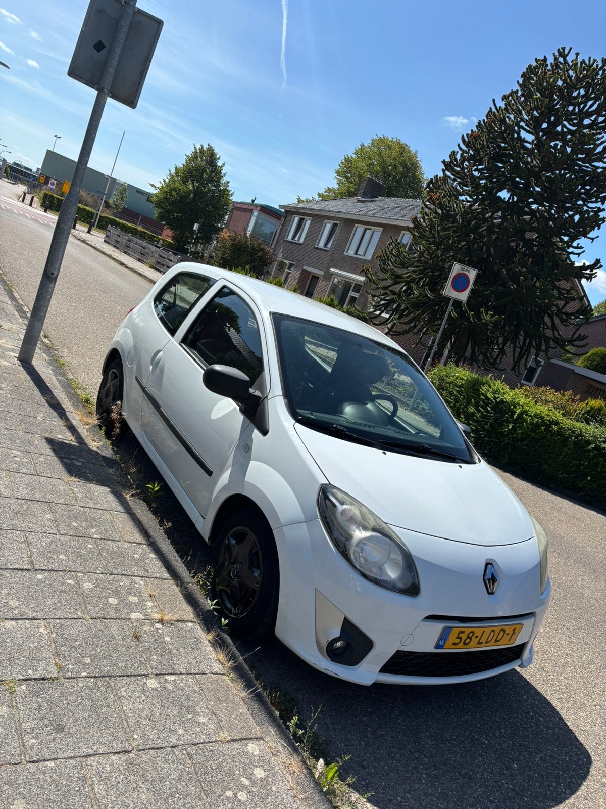Renault Twingo, bj 2010 184.505 km N.A.P. !, Voorwielaandrijving, 839 kg, 4 cilinders, Wit
