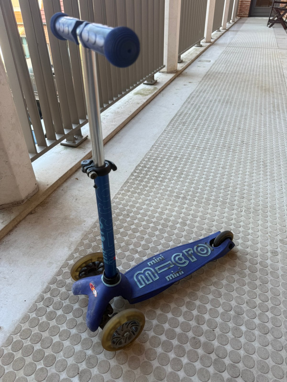 Microstep mini met led wielen, Fietsen en Brommers, Steps, Ophalen, Gebruikt, Gewone step
