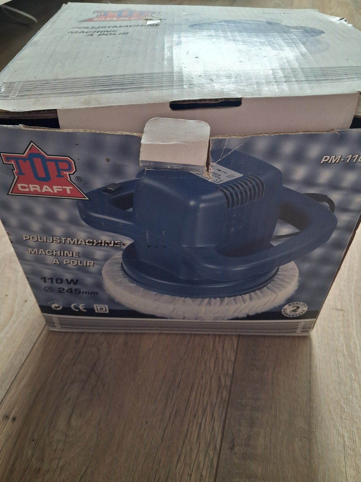 Top Craft PM-110 Polijstmachine - Gebruikt, Ophalen of Verzenden, Gebruikt
