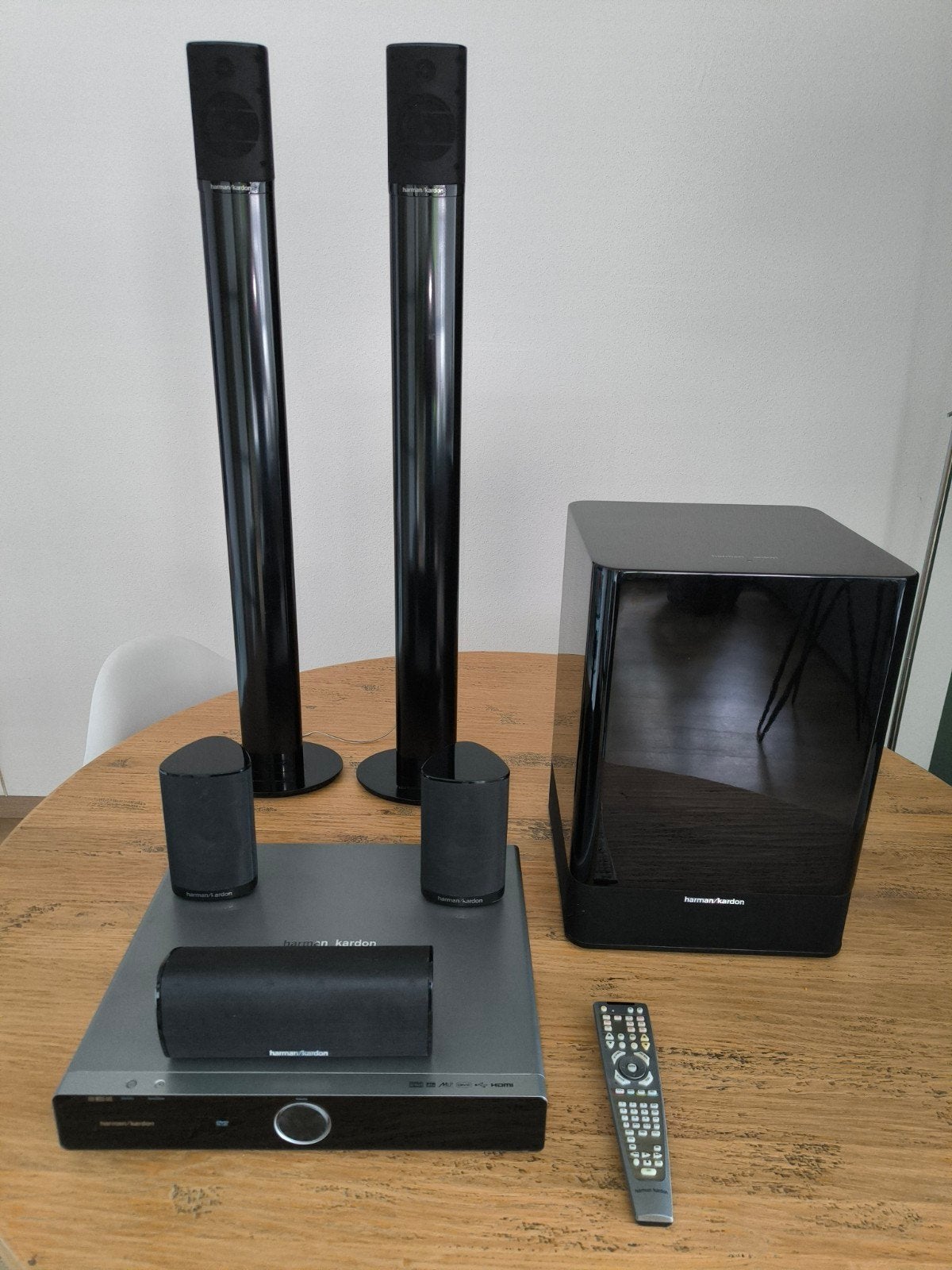 Harman Kardon 5.1 home cinema set met Sub-TS7 woofer, 70 watt of meer, 5.1-systeem, Overige spelers, Ophalen