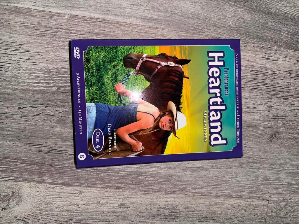 Heartland DVD - Deel 4: Overwinnen (Paardenranche), Gebruikt, Alle leeftijden, Ophalen of Verzenden, Dieren