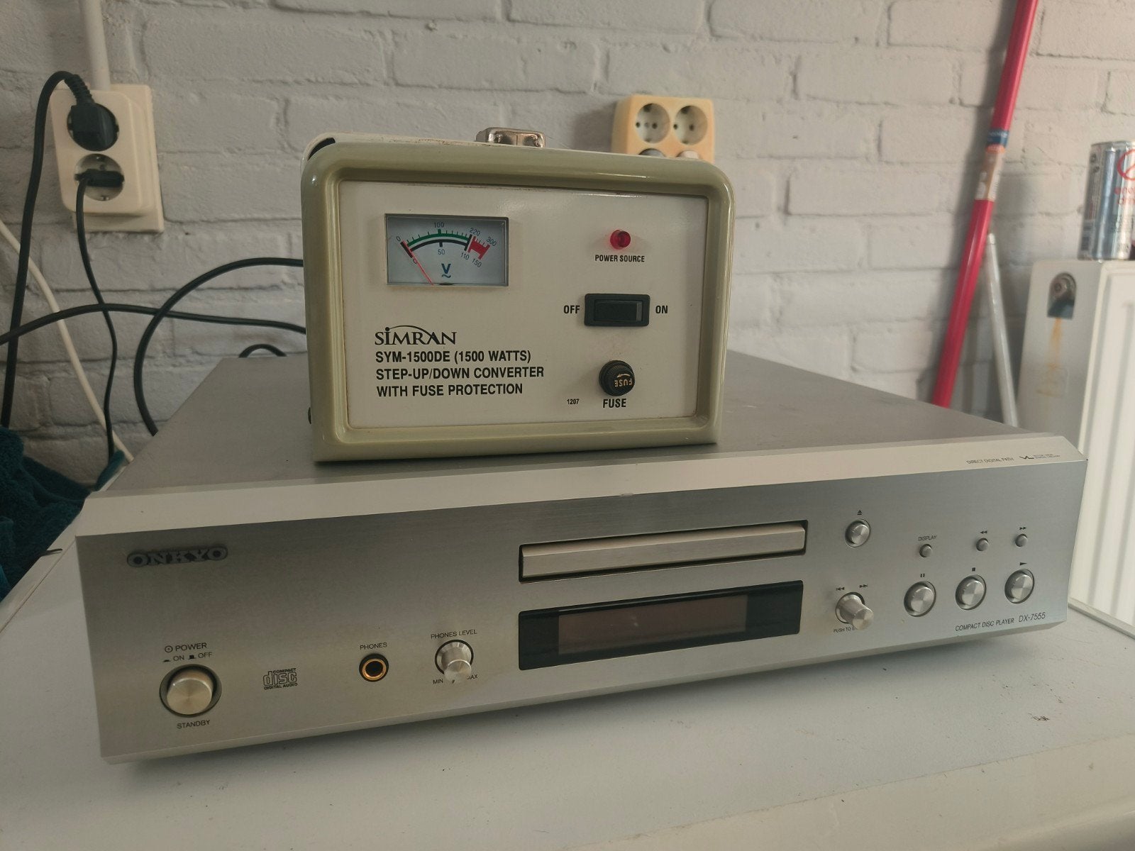 Onkyo DX-7555 met Simran Sym-1500DE, Ophalen, Overige merken