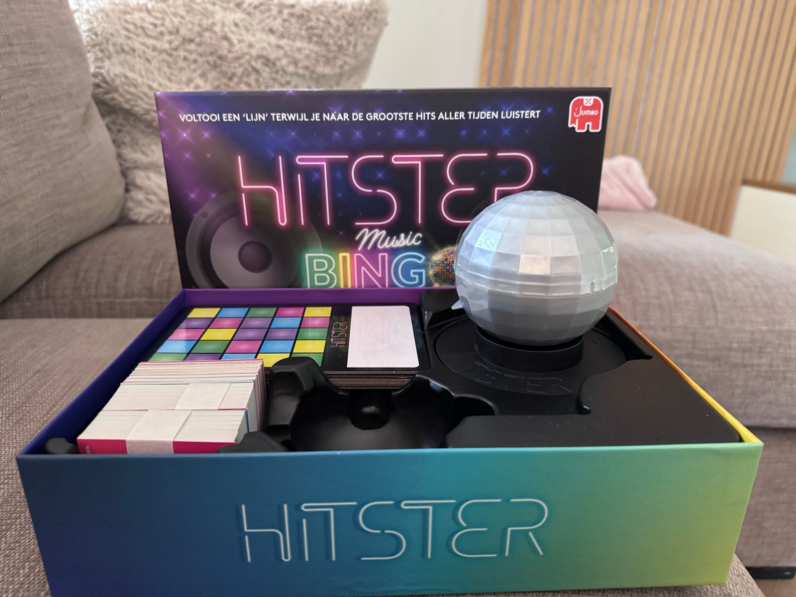 Hitster Music Bingo - Compleet Gezelschapsspel, Hobby en Vrije tijd, Drie of vier spelers, Ophalen of Verzenden, Zo goed als nieuw