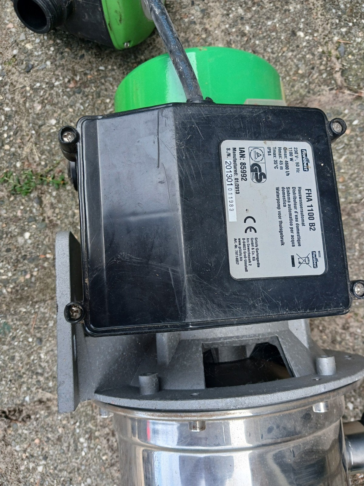 te koop tuinpomp Florabest FHA1100, Tuin en Terras, Waterpompen, Ophalen, Zo goed als nieuw