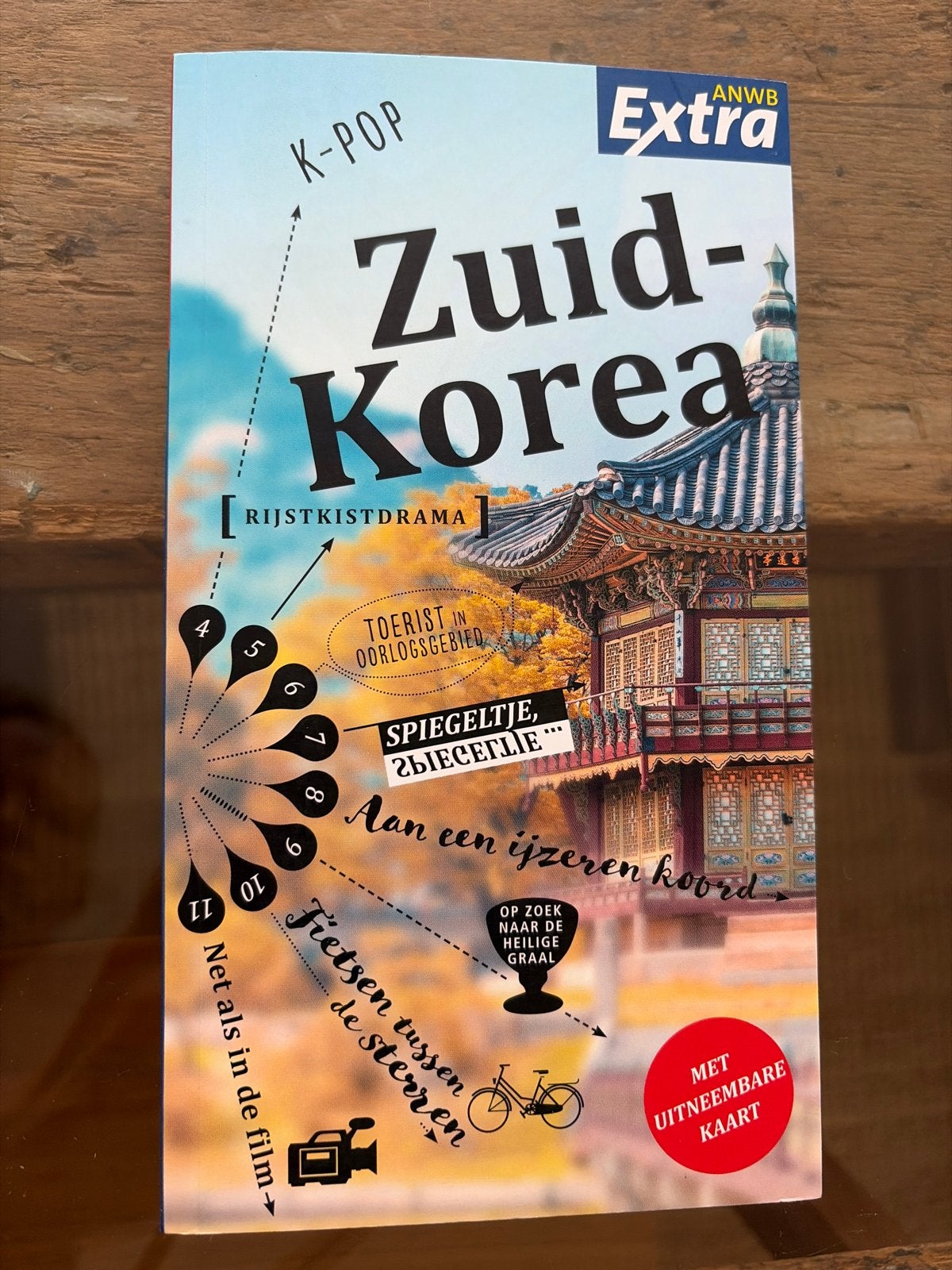 ANWB Extra Zuid-Korea Reisgids met uitneembare kaart, Boeken, Nieuw, Ophalen of Verzenden, Reisgids of -boek, ANWB