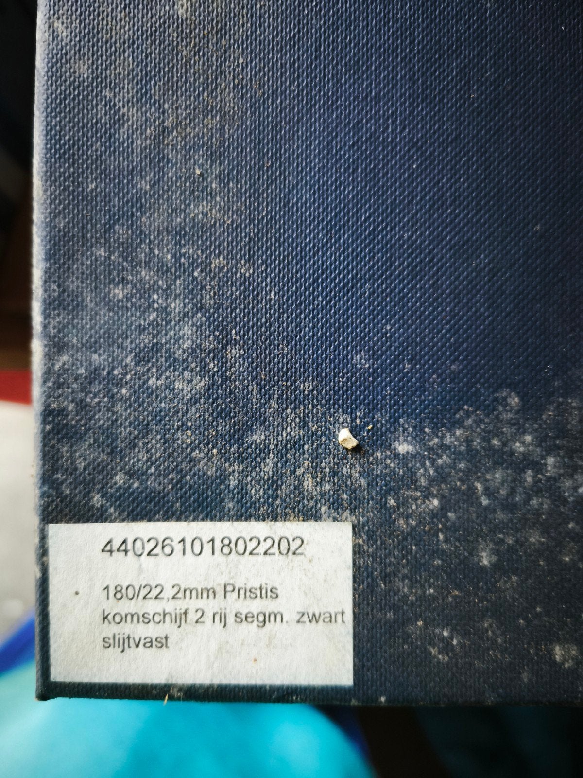 Pristis komschijf 180/22,2mm 2 rijen zwart slijtvast, Ophalen of Verzenden, Nieuw, Overige typen, Overige merken