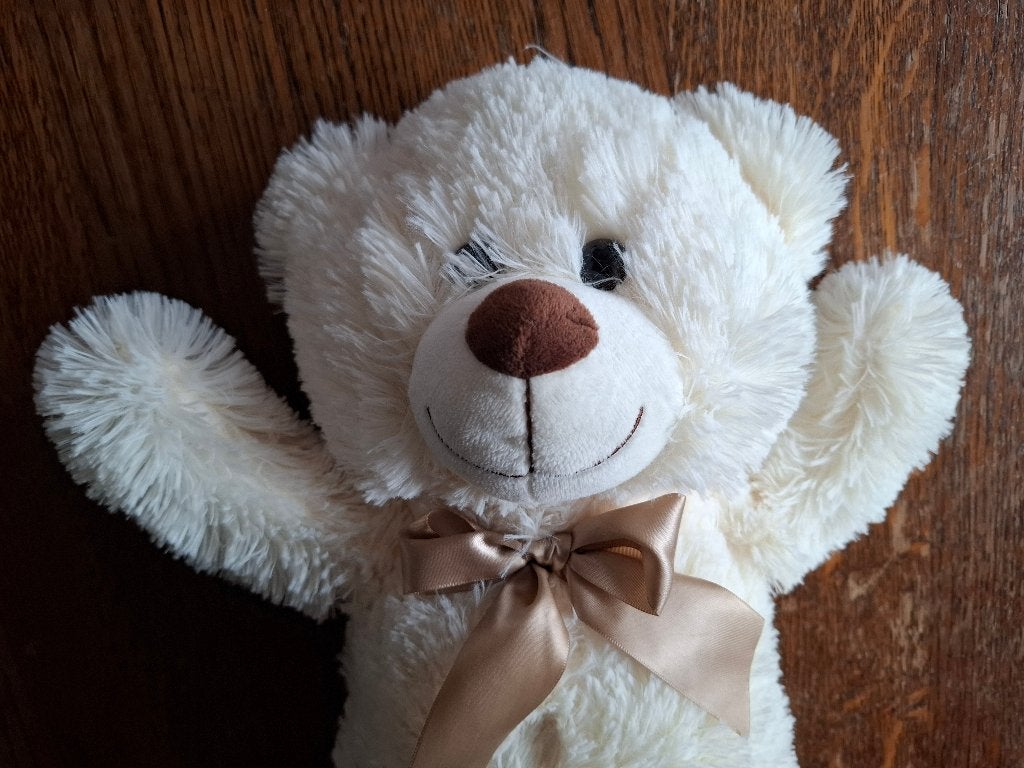 Sunkid Knuffel - Knuffelbeer - Teddybeer 54cm met strik, Ophalen of Verzenden, Zo goed als nieuw, Beer