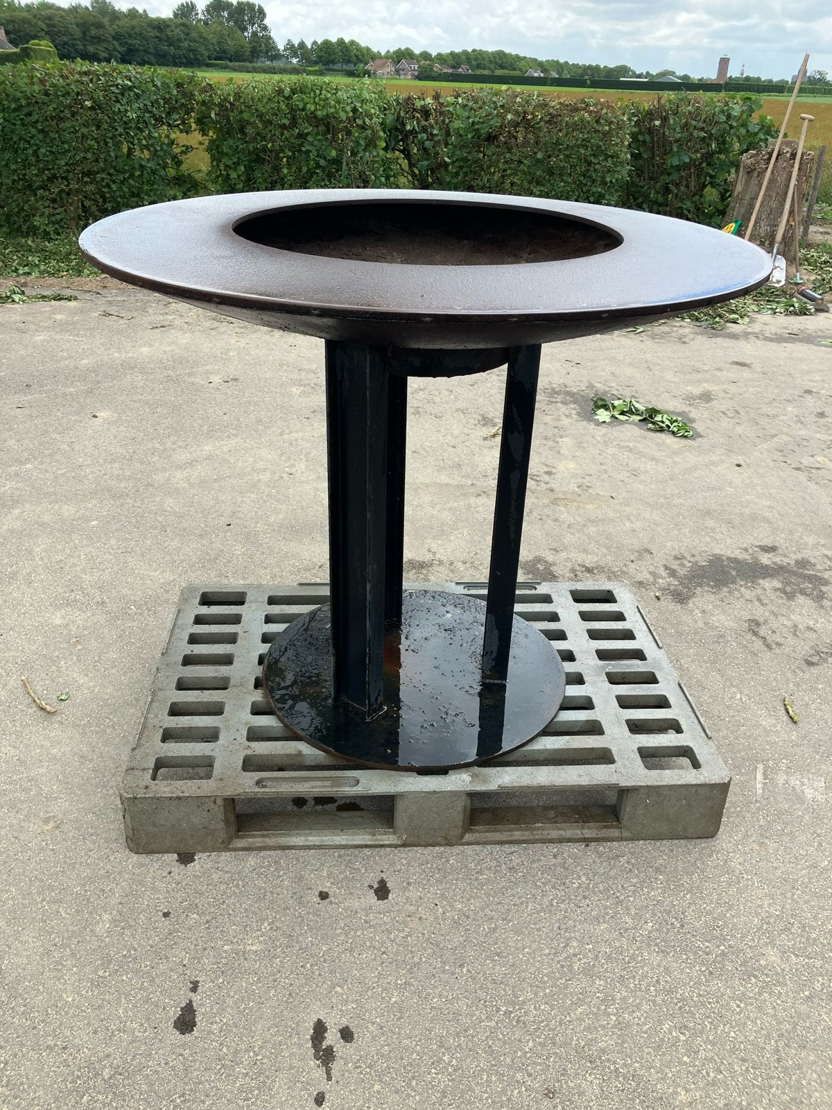 BBQ vuurschaal, Ophalen, Gebruikt